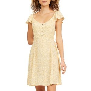 🌻 Billabong Forever Yours Mini Yellow Drees